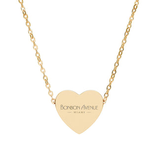 The Bonbon Avenue Heart Classic Chain Necklace