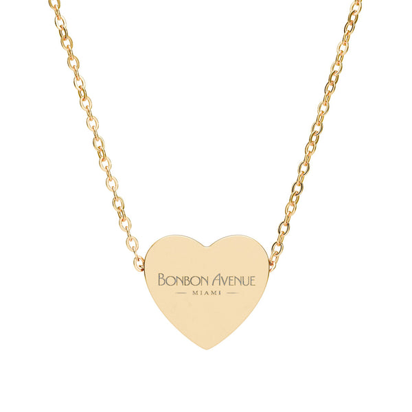 The Bonbon Avenue Heart Classic Chain Necklace