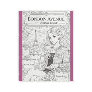 A Bonbon Avenue Coloring Book A Parisian Daydream