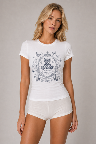 Le Petit Ours Women's Tee · The Riviera Collection