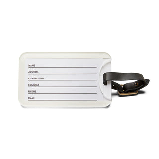 Wildflower Luggage Tag Rose