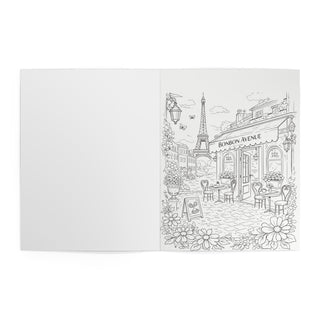 A Bonbon Avenue Coloring Book A Parisian Daydream